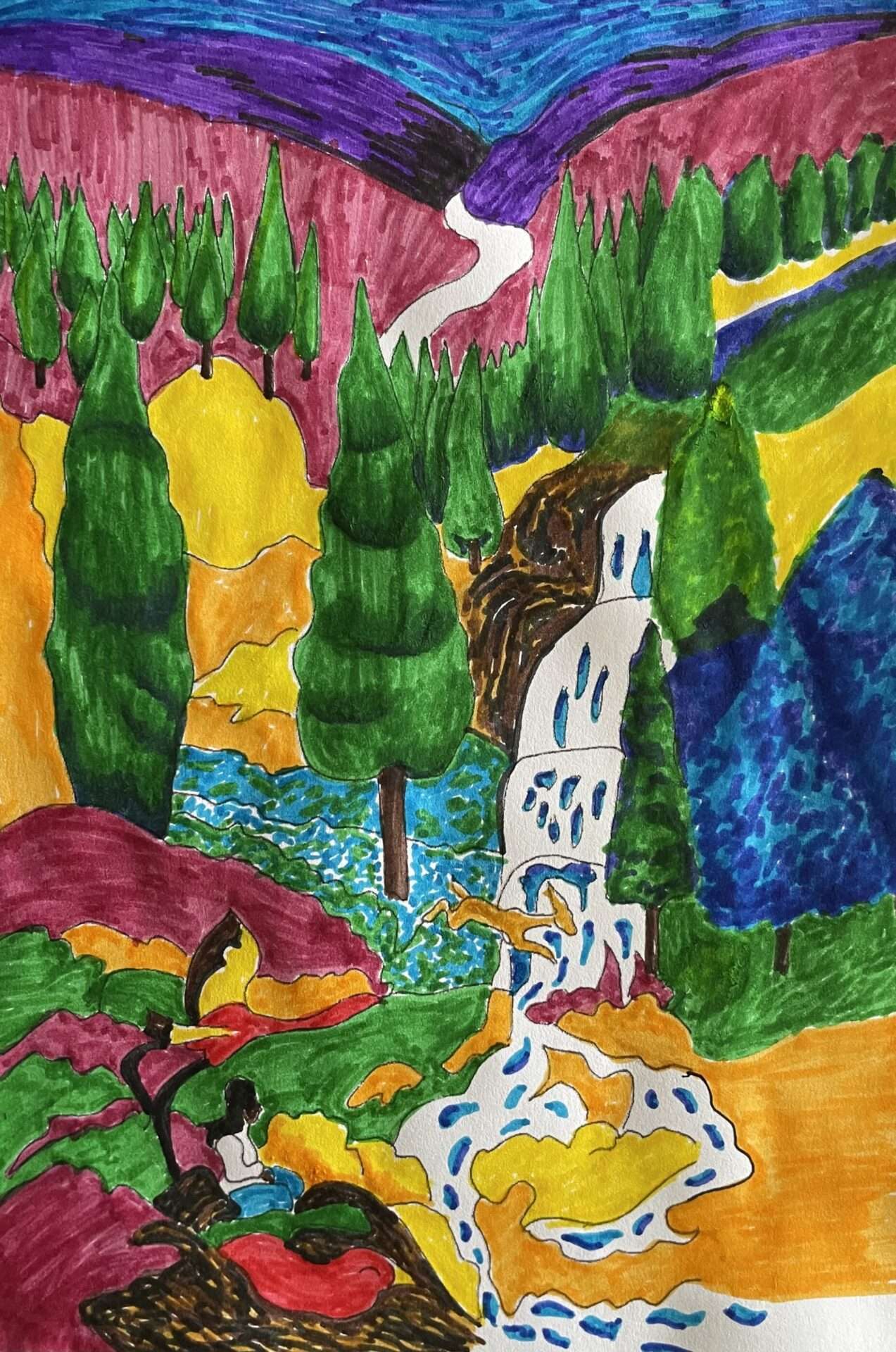 Baruch Nachshon Landscapes Beginner Lesson